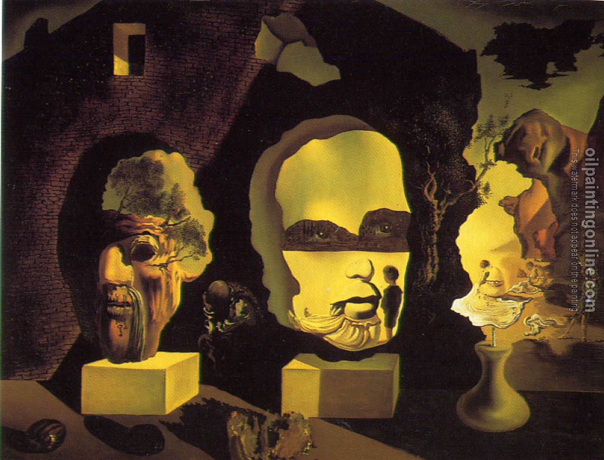 Dali, Salvador - Old Age,Adolescence,Infancy (The Three Ages)